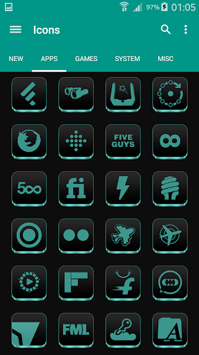 免費下載個人化APP|VRS Teal Icon Pack app開箱文|APP開箱王