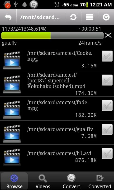    Video Converter Android- screenshot  