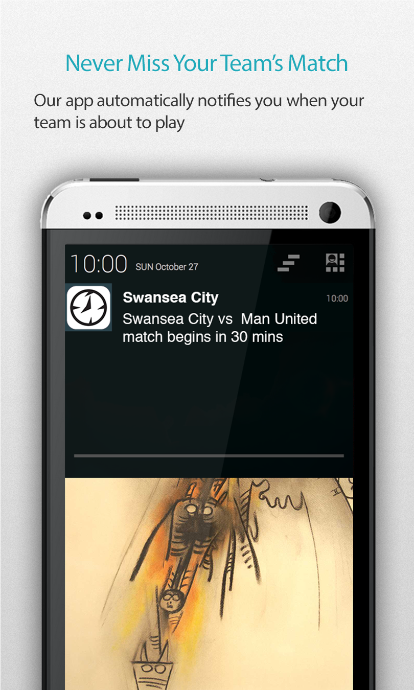 Swansea Football Alarm Pro Screen 2