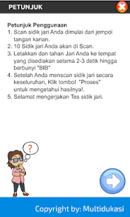 Tes Sidik Jari Screenshots 1