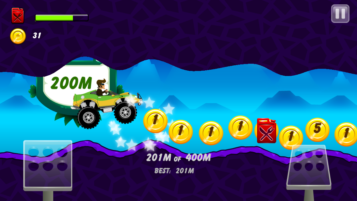 Hill Racing: mountain climb - screenshot