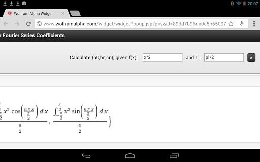 Fourier Series Calculator