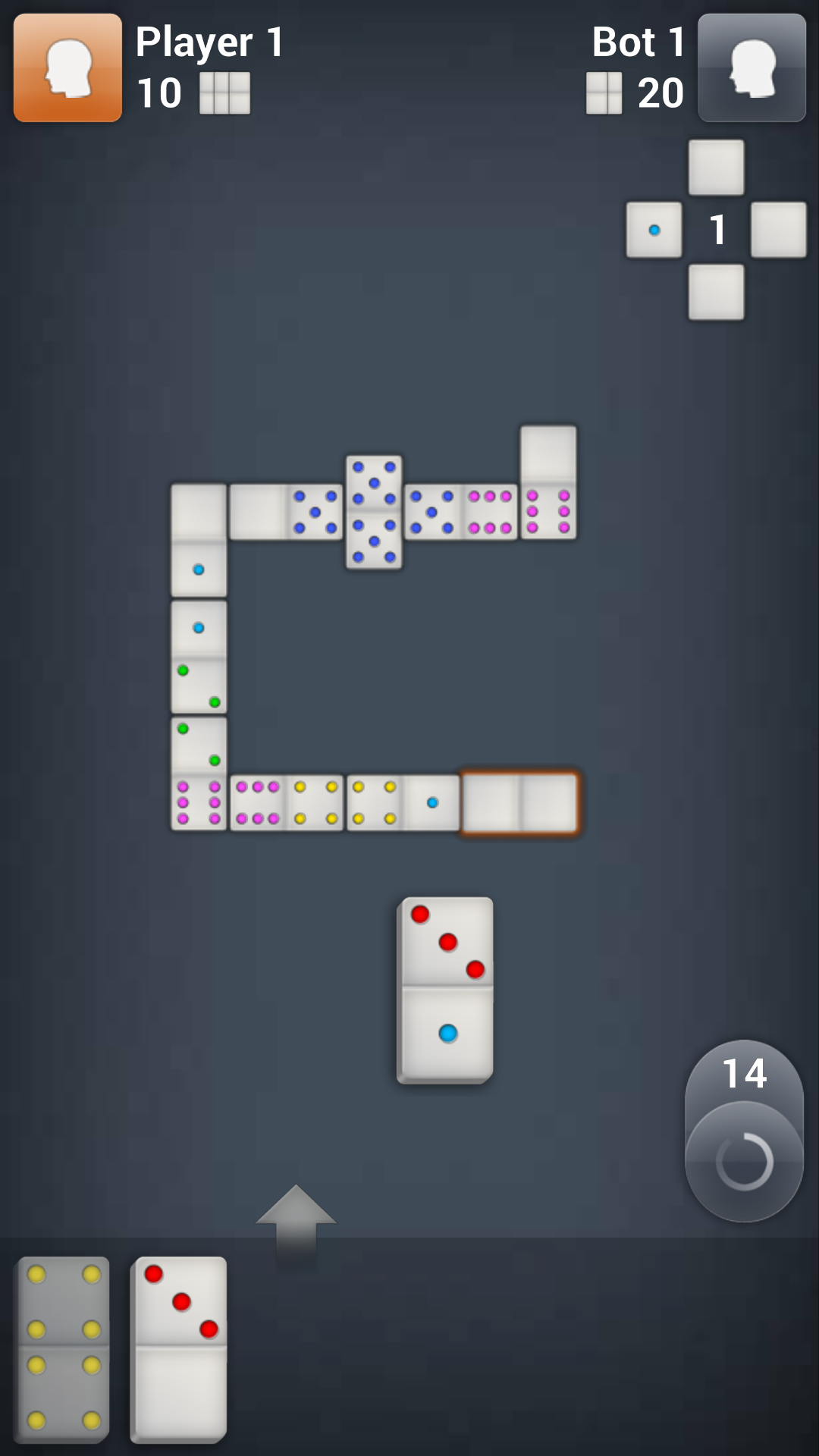 Android application Dominoes screenshort
