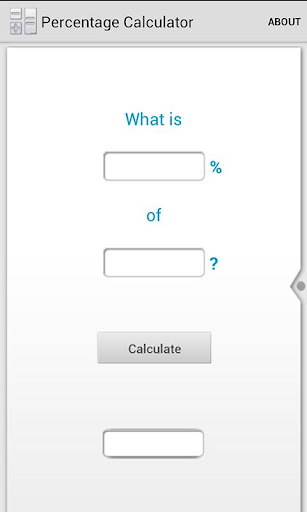 Percentage Calculator