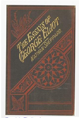 The Essays ofGeorge Eliot