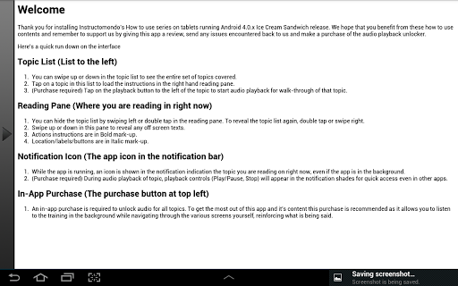 【免費書籍App】How to use Android ICS Free-APP點子