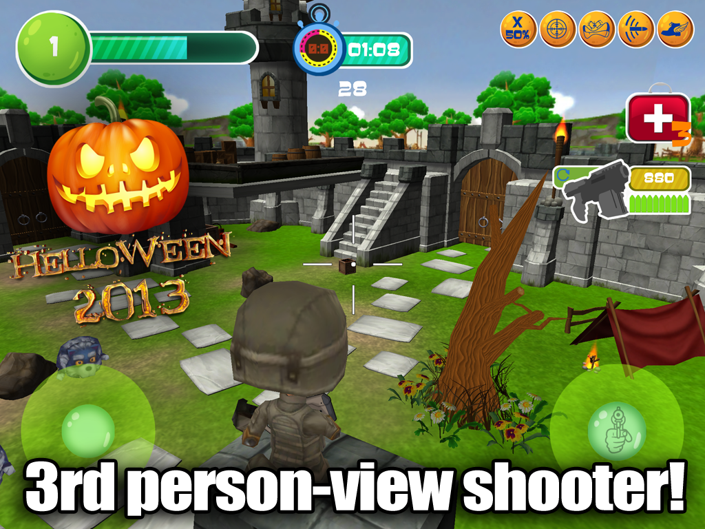 ToyPatrol Shooter 3d Halloween - screenshot