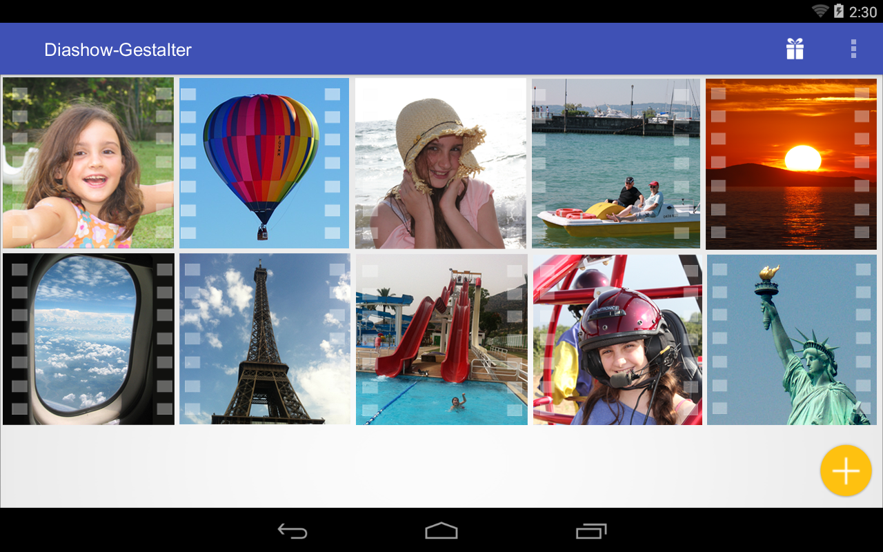 Scoompa Video Slideshow Maker und Video Editor AndroidApps auf