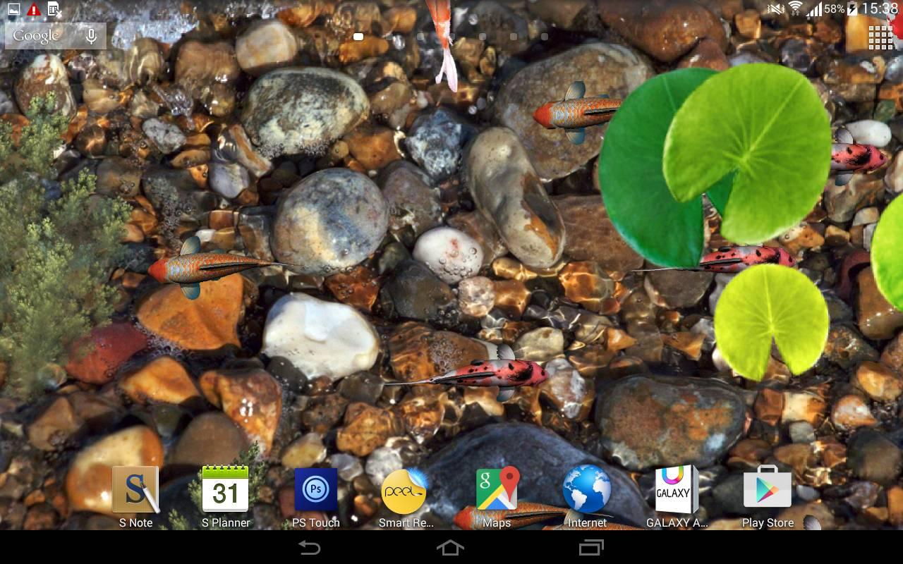 Koi Fish Live Wallpaper 3D Android Apps On Google Play