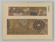 Twee fragmenten textiel