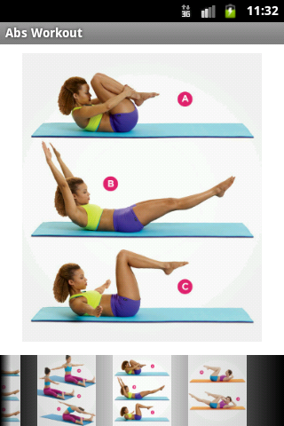 Abs workout for women