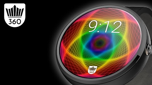 Android application Color Lines Watch Face screenshort