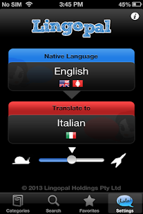 Lingopal Italian Screenshots 0