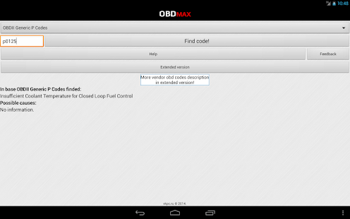 OBD Trouble Codes - OBDmax