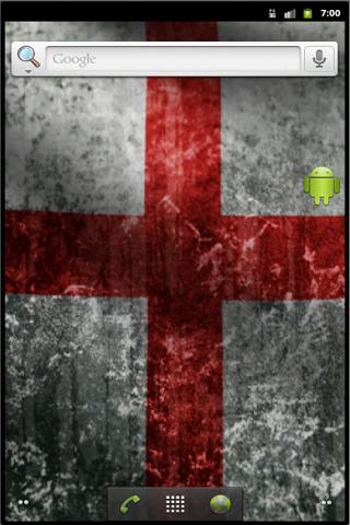 Android application EURO England Live Wallpaper screenshort