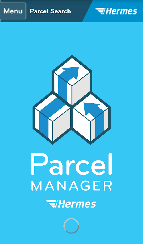Android application Hermes Parcel Manager screenshort