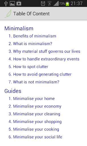 【免費生活App】Minimalism - a practical guide-APP點子