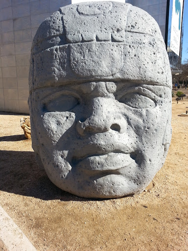 Replica of Olmec Head