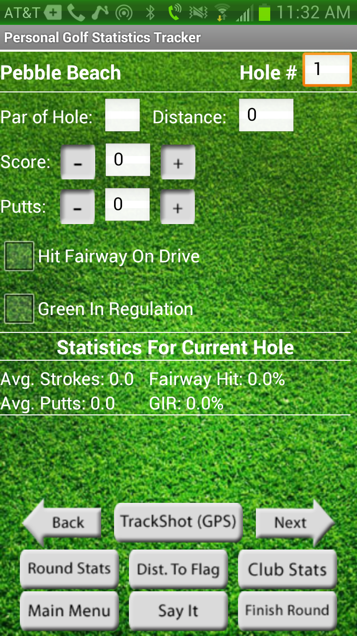 PGST Golf GPS &amp; Scorecard Pro Screen 2