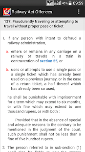 Free Railway Act 1989 Offences APK for Android