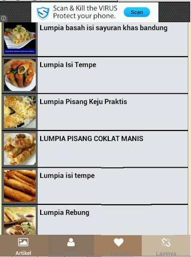 【免費書籍App】Aneka Resep Lumpia-APP點子