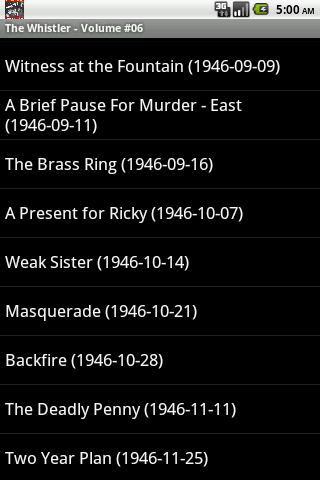【免費音樂App】The Whistler Old Time Radio V6-APP點子