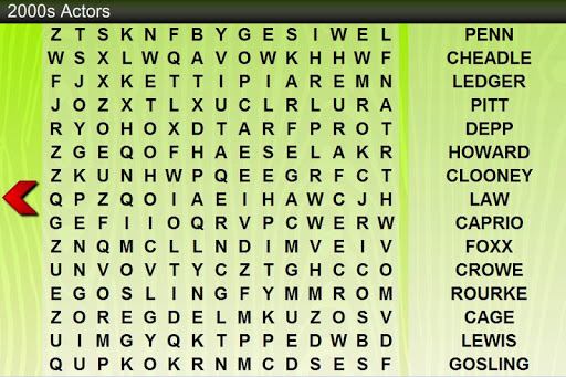 Word Search People Popular