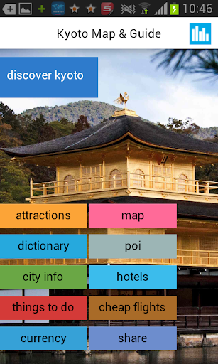 京都离线地图，导游，机票，餐厅，短语