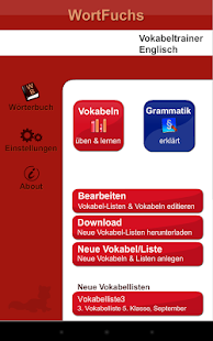 Englisch lernen mit WortFuchs Screenshots 0