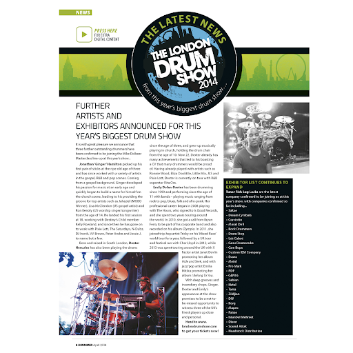 iDrum magazine - Drummer