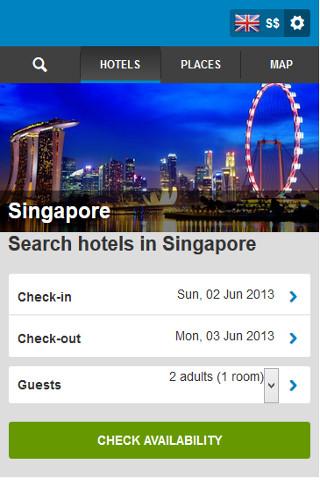 Singapore Hotel Booking