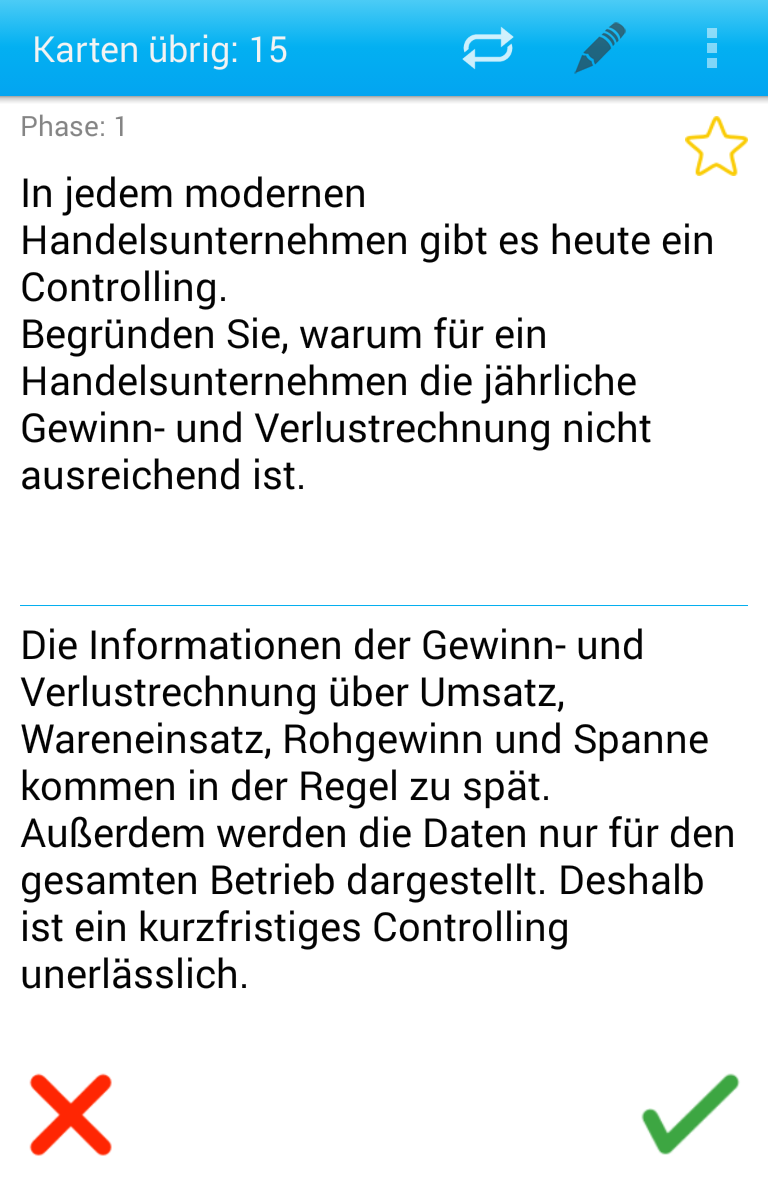Handelsfachwirt  IHK Prüfungen Screen 3