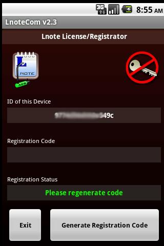 LNoteCom Screen 3