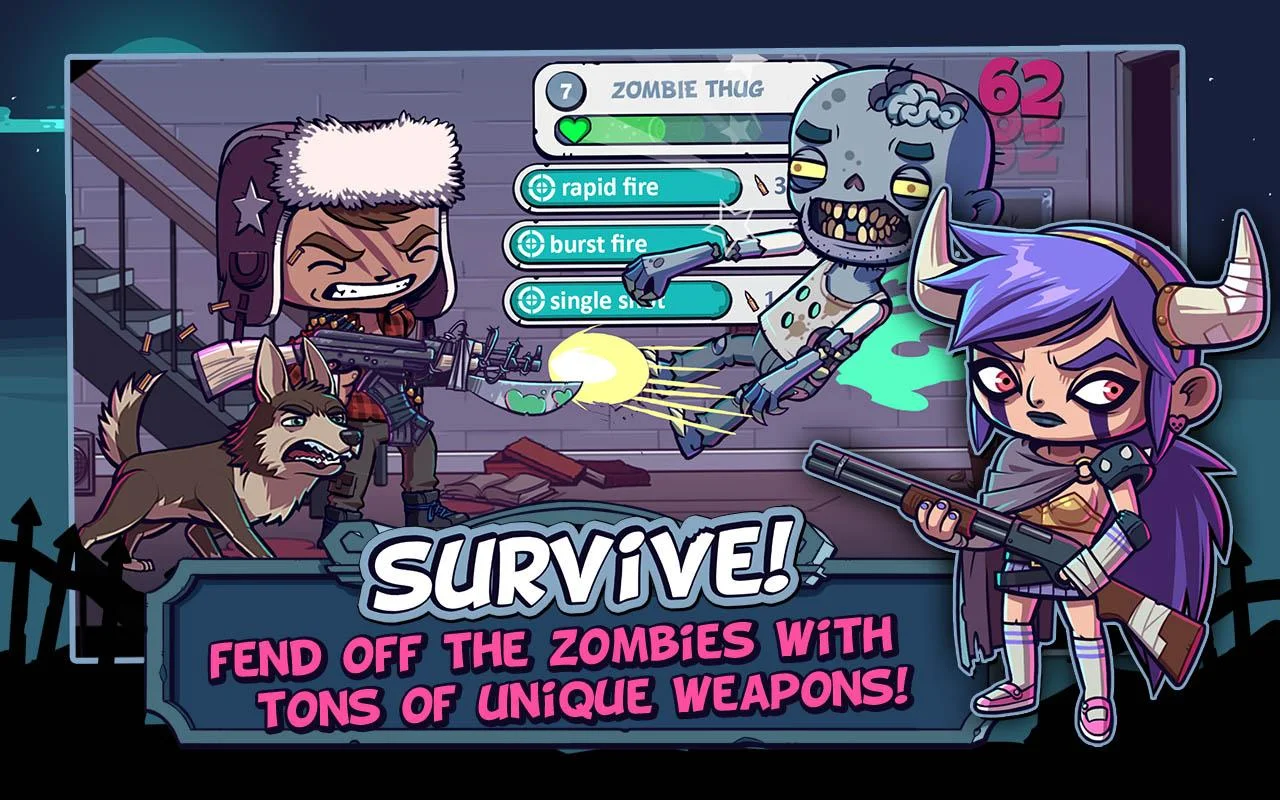 ZOMBIES ATE MY FRIENDS - screenshot