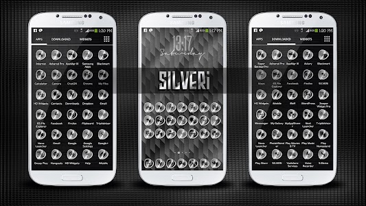 Screenshot SILVERi Icons / Theme v1.1.0