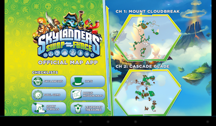 Skylanders SWAP Force Map App poster 13