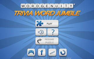 Wordgenuity Trivia Word Jumble APK Снимки экрана #1