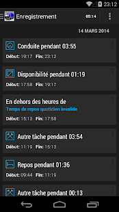 TruckerTimer Screen 3