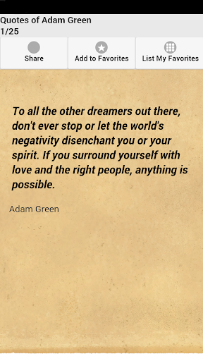 Quotes of Adam Green