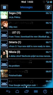 Go SMS Pro BB Premium  theme Screenshots 0