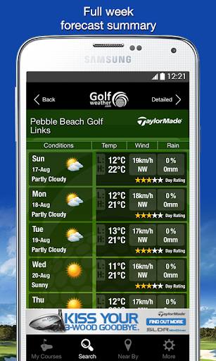 【免費天氣App】Golf Weather-APP點子