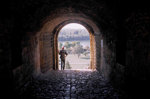 view-fortress-belgrade-serbia - The view from Belgrade Fortress to the River Sava in Belgrade, Serbia.