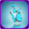 Glittering Butterfly Free LWP icon
