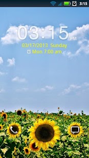 How to install SUNFLOWER GO LOCKER THEME 1 unlimited apk for pc