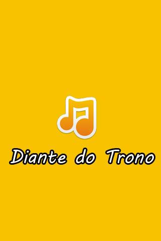 Diante do Trono Letras