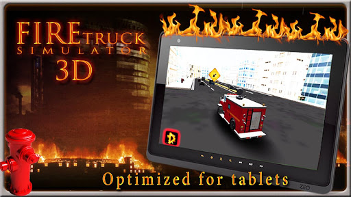 【免費街機App】FIRE TRUCK SIMULATOR 3D-APP點子