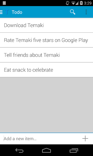 【免費生產應用App】Temaki: Creating Simple Lists-APP點子