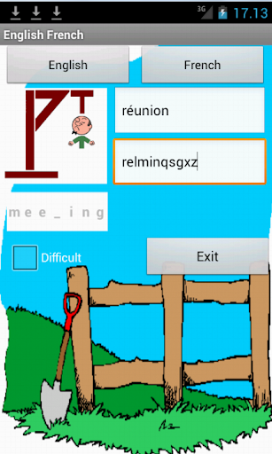 English French Hangman