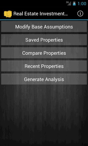 Real Estate Investment Analyze