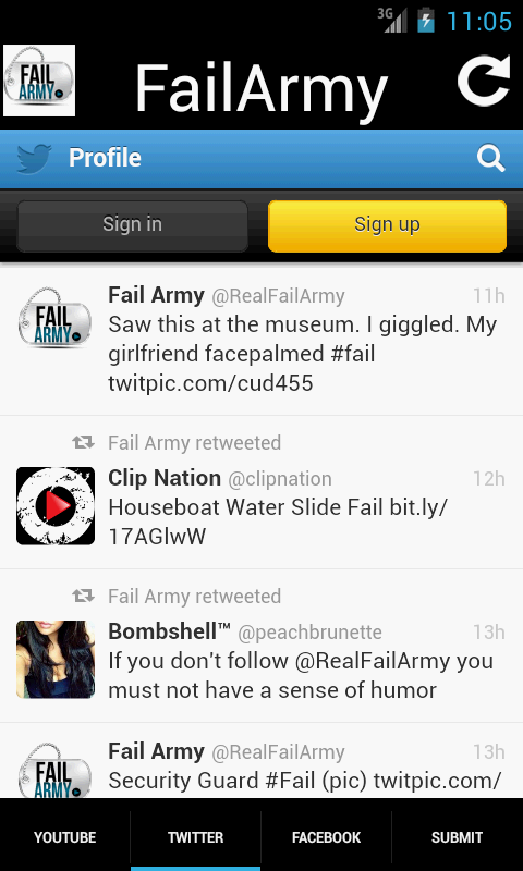 FailArmy Screen 2